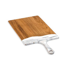 Load image into Gallery viewer, Large Wood Cheese Board with Resin