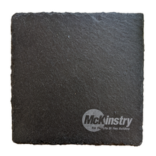 Load image into Gallery viewer, Custom Engraved Slate Coasters - Set of 4