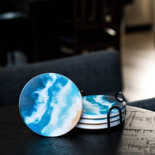 Load image into Gallery viewer, Ceramic Resin Coaster