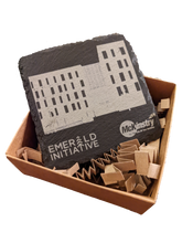 Load image into Gallery viewer, Custom Engraved Single Slate Coaster with Packaging