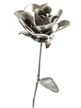 Load image into Gallery viewer, Dozen Metal Roses - Recycled Metal