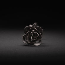 Load image into Gallery viewer, Matte Black Immortal Rose, Recycled Metal Rose