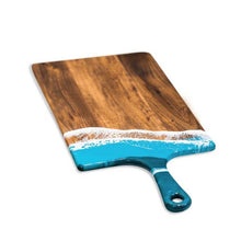 Load image into Gallery viewer, Large Wood Cheese Board with Resin

