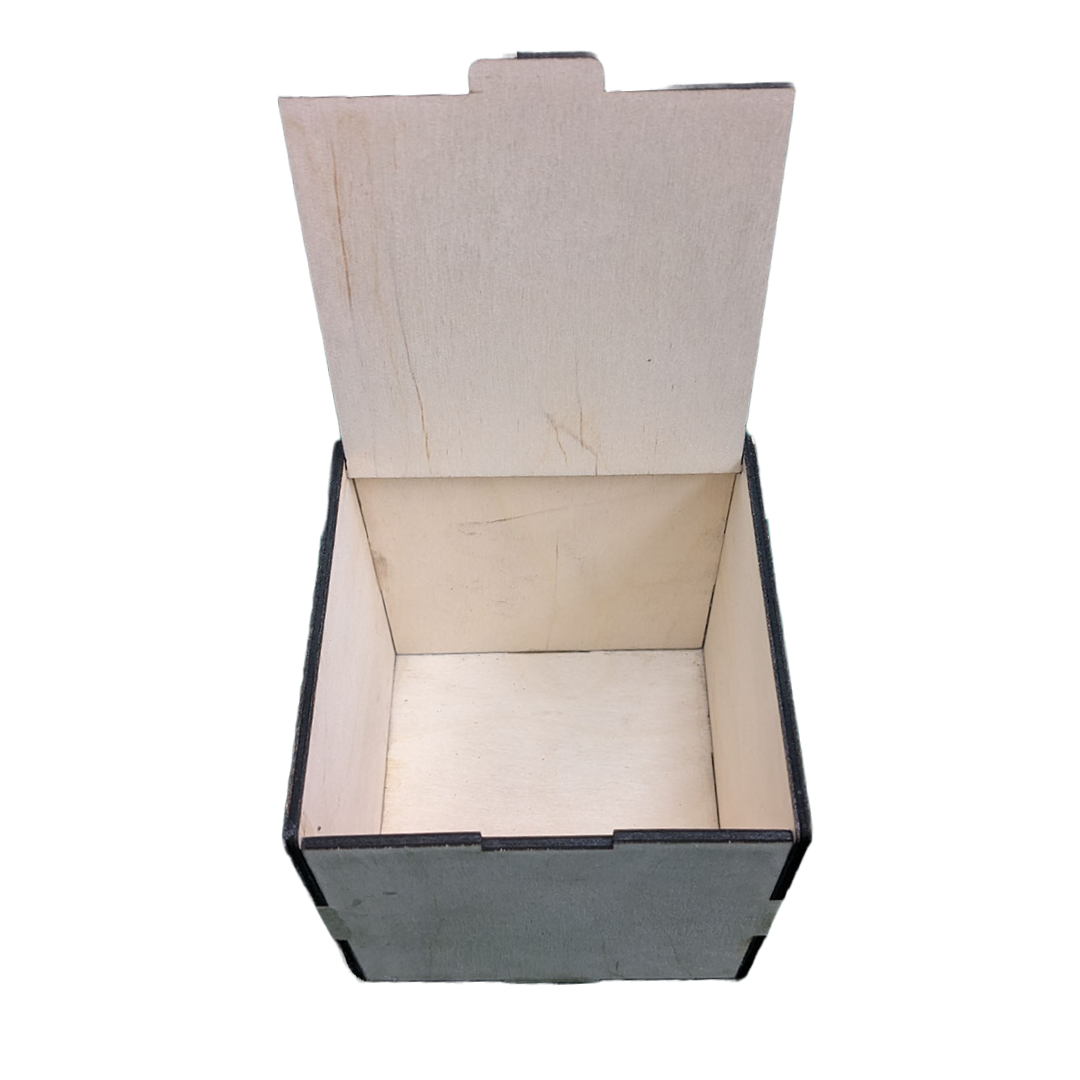 Sample Black Medium Lift Off Lid Gift Box